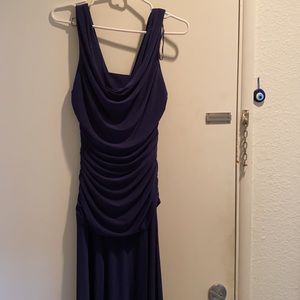 Stunning royal blue evening gown